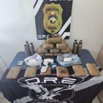 Três são presos com 17kg de drogas, arma e munições em Boa Vista