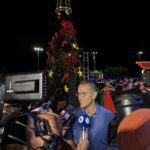 Arthur inaugura decoração natalina de Boa Vista durante o fim de semana