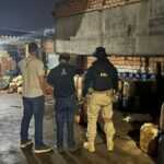 PRF apreende 6,8 mil litros de combustível e três toneladas de produtos contrabandeados em Boa Vista