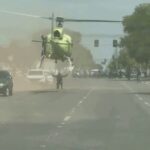 Agente da Força Nacional é atingido com tiro acidental na Terra Yanomami e helicóptero pousa em avenida de Boa Vista