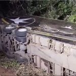 Nove ficam feridos após ônibus tombar na BR-174, no interior de RR