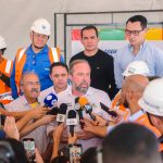 Ministro de Minas e Energia visita obras do linhão de Tucuruí em Roraima