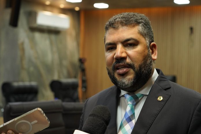 Presidente da CCJ, deputado Marcos Jorge - foto Marley Lima