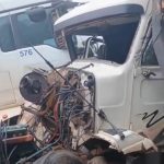 Acidente com três carretas interdita a BR-174 de forma parcial