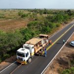 Governo Federal investe R$ 7 milhões na restauração de 24,7 km da BR-174 em Roraima
