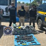 Polícia Civil de Roraima ajuda a interceptar caminhão com 240 kg de skunk e armas na BR-319, no Amazonas