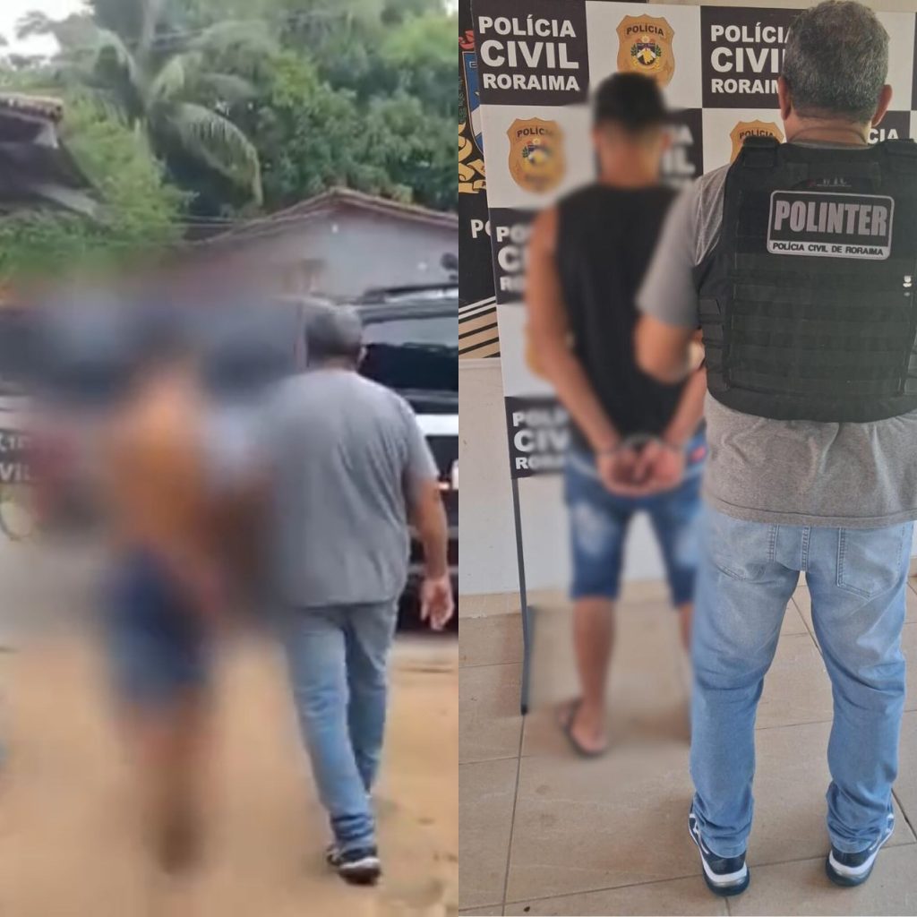 Dois homens foram presos por violência doméstica em Boa Vista