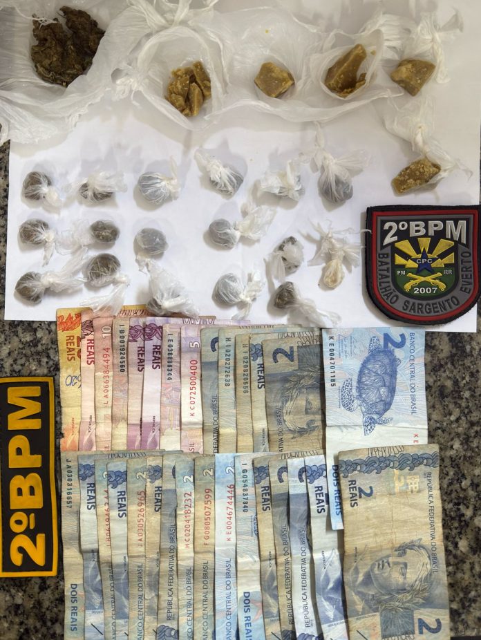 WhatsApp Image 2025-04-09 at 16.56.30 apreensão de drogas, dinheiro e celular da Polícia Militar