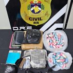 Homem é preso com 4kg de drogas em cápsulas no Pedra Pintada PCRR