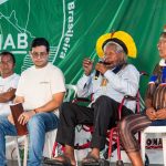 Lideranças Yanomami, Kayapó e Munduruku discutem a retirada de garimpeiros no ATL 2025 Acampamento terra livre