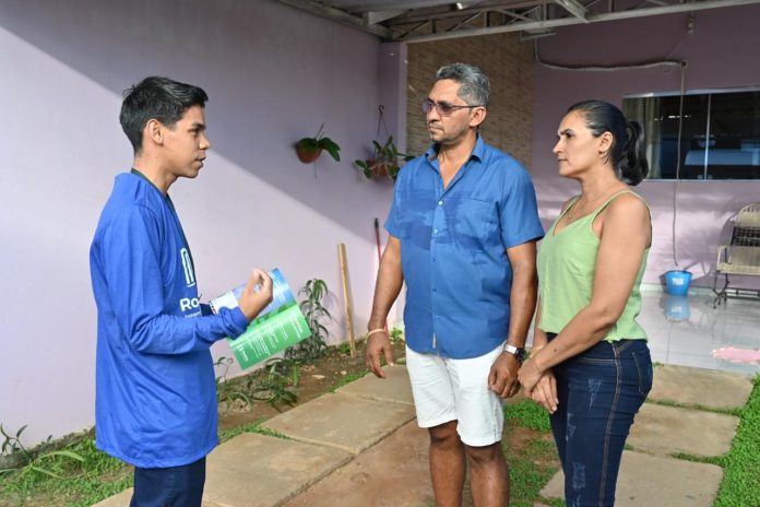 Reurb em Iracema - entrevistadores já estão em campo - foto Jader Souza