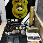 PCRR e PMRR prendem casal venezuelano por tráfico de drogas em Boa Vista