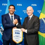 Samir Xaud manifestou à Fifa interesse em trazer a próxima Copa do Mundo de Clubes ao Brasil