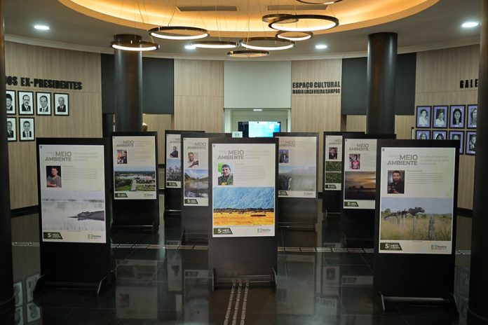 Registro da 1ª edição da exposição alusiva ao meio ambiente, ocorrida em 2022 - foto Marley Lima