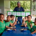 Alunos da rede municipal de ensino participam da escolha da merenda escolar