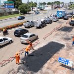 Avenida Venezuela recebe reparos em trecho de grande circulação de veículos