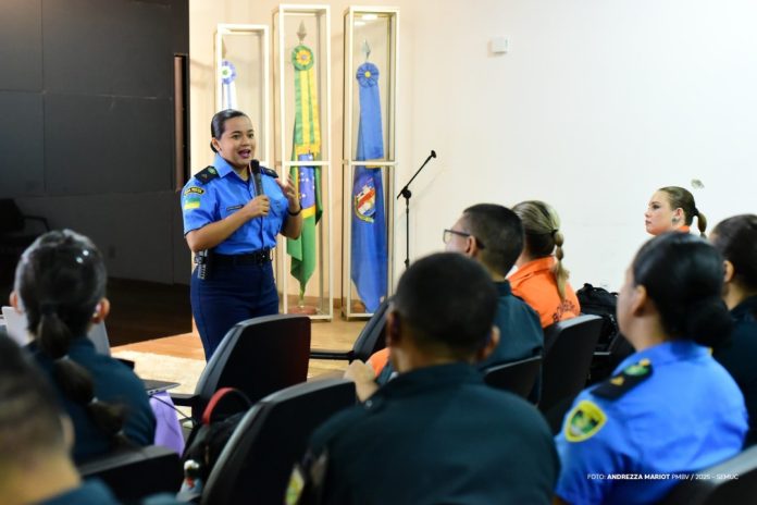 Capacitação da Patrulha Maria da Penha de Boa Vista — Ft ANDREZZA MARIOT1