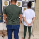 PCRR prende casal acusado de participar de furto qualificado em loja de celulares em Rorainópolis