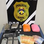 Brasileiro e haitiano são presos com mais de dois quilos de skunk em Boa Vista