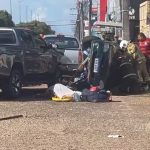 Duas pessoas morrem em colisão entre Corsa e Hilux no Centro de Boa Vista