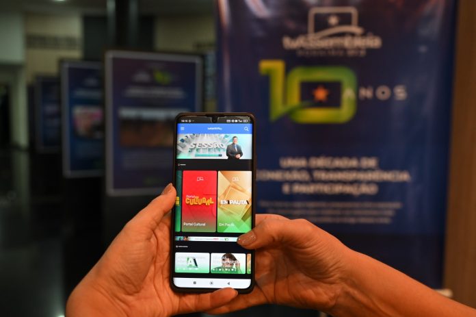 Lançamento do app TV ALERR PLAY - foto Jader Souza