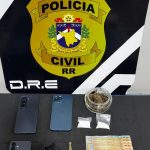 Polícia Civil de Roraima prende traficante que atuava no bairro Cidade Satélite