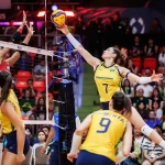 Brasil vence e pega França nas quartas do Mundial de vôlei feminino