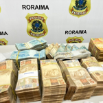 PF apreende quase R$ 300 mil em operação contra desvio de recursos públicos em Boa Vista