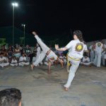 Capoeiristas do CCJuv participam de cerimônia de batismo e troca de faixas