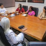 Em reunião com vereadoras, Sampaio defende união de esforços por mais representatividade feminina
