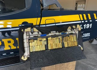 Em balanço de 2025, PRF informa que 78% do ouro apreendido no Brasil foi em Roraima