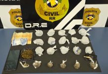 Polícia Civil prende 84 pessoas e apreende mais de 58 kg de drogas em Roraima em 2025