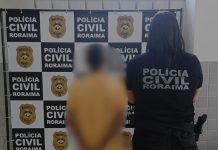 Suspeito é preso após invadir quarto de mulher para observá-la enquanto dormia em Caracaraí