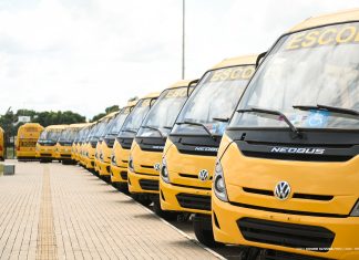Rede Municipal de Ensino de Boa Vista recebe 38 novos ônibus escolares e inicia renovação total da frota TRANSPORTE ESCOLAR