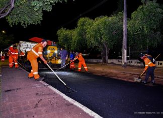 Prefeitura inicia recapeamento da avenida São Sebastião e leva obras a mais de 80 ruas da capital