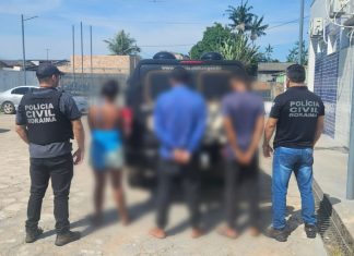 Operação integrada prende três adultos e apreende dois adolescentes suspeitos por furtos, receptação e tráfico em Rorainópolis