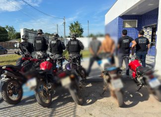 Cinco motos furtadas são encontradas em poucas horas e suspeitos são identificados em Rorainópolis