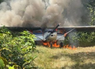 FAB intercepta avião venezuelano que invadiu o espaço aéreo brasileiro em Roraima