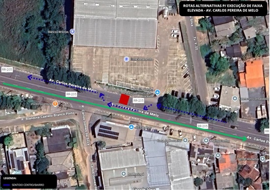 Alternativa CENTRO-BAIRRO - Av. Carlos Pereira de Melo