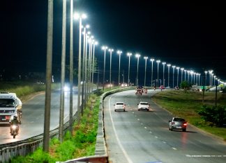 Boa Vista acende nova iluminação em LED na Avenida Brasil e garante mais segurança no trecho sul da BR-174 led