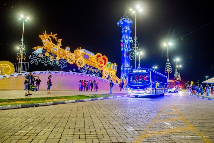 Expresso Natalino inicia passeios com alegria e encanto pelos pontos iluminados de Boa Vista (1)