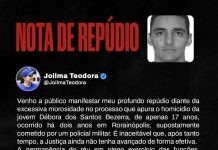 Deputada de Roraima recebe comentário com tom de ameaça após cobrar julgamento de caso de feminicídio