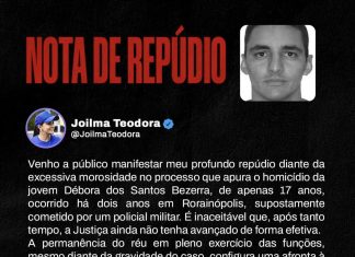 Deputada de Roraima recebe comentário com tom de ameaça após cobrar julgamento de caso de feminicídio
