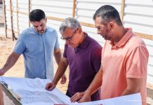 Marcelo Zeitoune visita obras da nova UBS do Asa Branca; confira como deve ficar