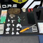 Polícia apreende drogas, munições e desarticula dois pontos de tráfico na zona oeste de Boa Vista PCRR