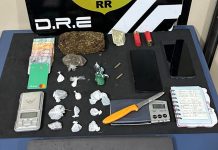 Polícia apreende drogas, munições e desarticula dois pontos de tráfico na zona oeste de Boa Vista PCRR
