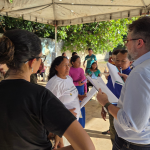 Mendicância infantil leva MPs a dialogar com indígenas Warao em Boa Vista