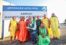 Fluxo na fronteira com a Venezuela cai mais de 50% e Operação Acolhida descarta plano de contingência venezuelanos abrigo indígenas