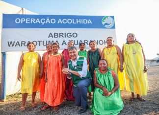 Fluxo na fronteira com a Venezuela cai mais de 50% e Operação Acolhida descarta plano de contingência venezuelanos abrigo indígenas