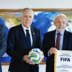 Em reunião, Lula e Samir Xaud tratam de grandes eventos do futebol no Brasil